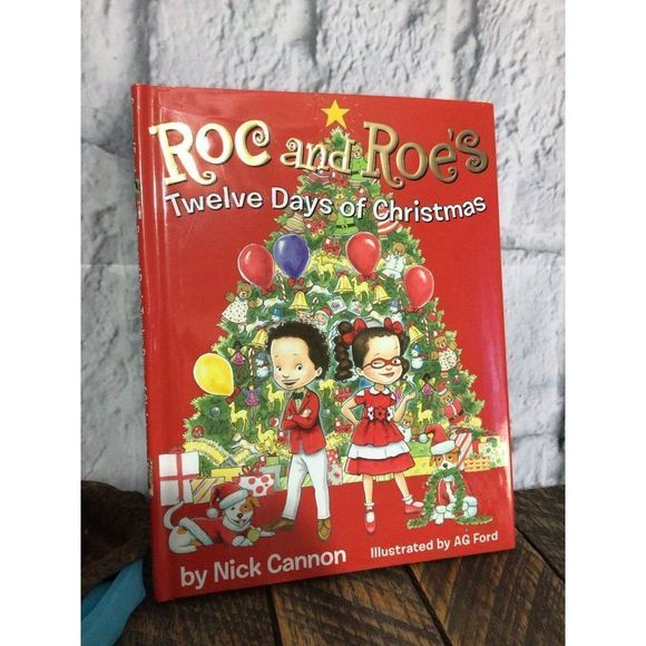 Roc and Roe ~ Twelve Days of Christmas Sing Along Book NEW By Nick Cannon - Picture 1 of 12